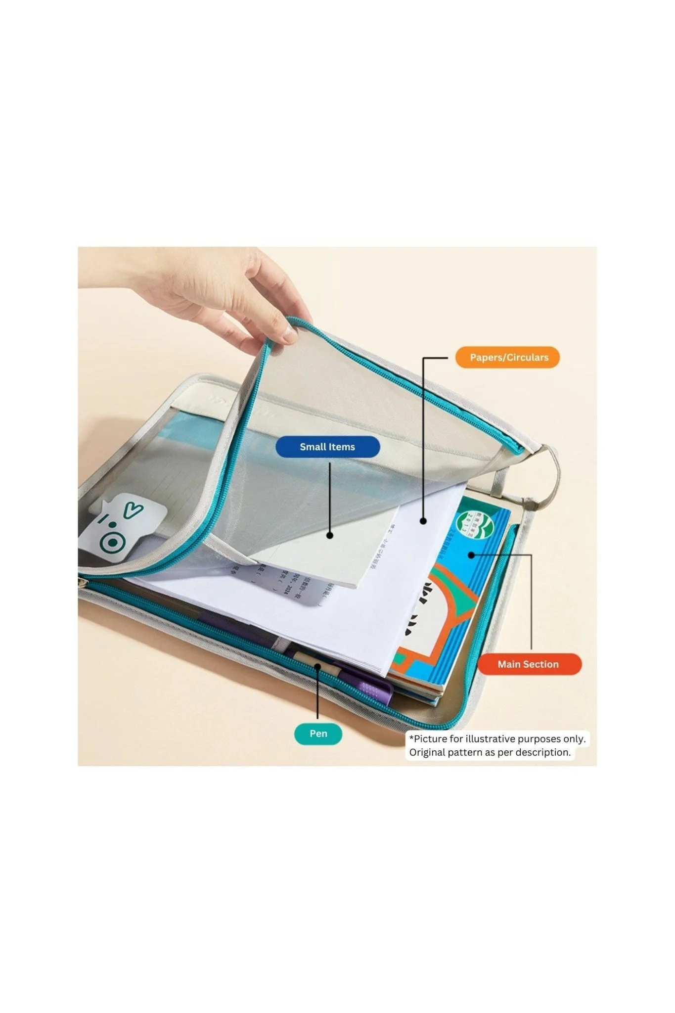 A4 Size Folder - Blue - Image 11