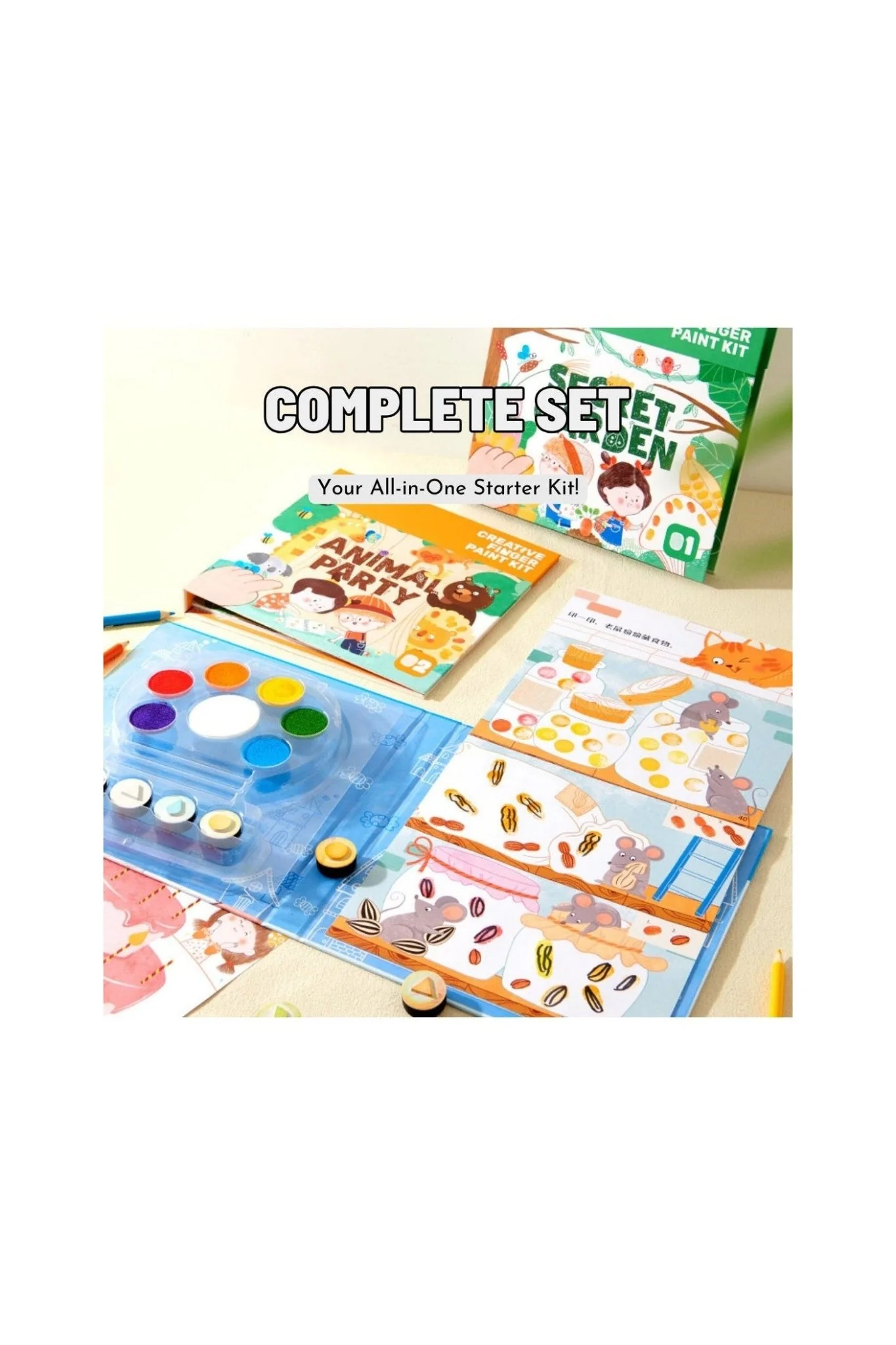 Finger Painting Kit - City Wander - Image 6