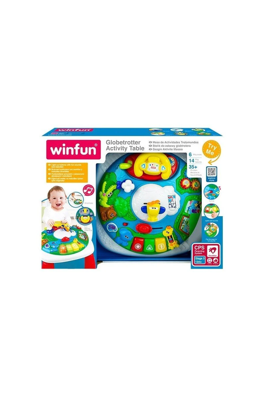 Winfun Globetrotter Activity Table - Image 3