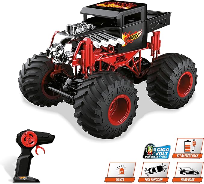 Hot Wheels Rc M.Truck Bone Shaker B/O - Image 5