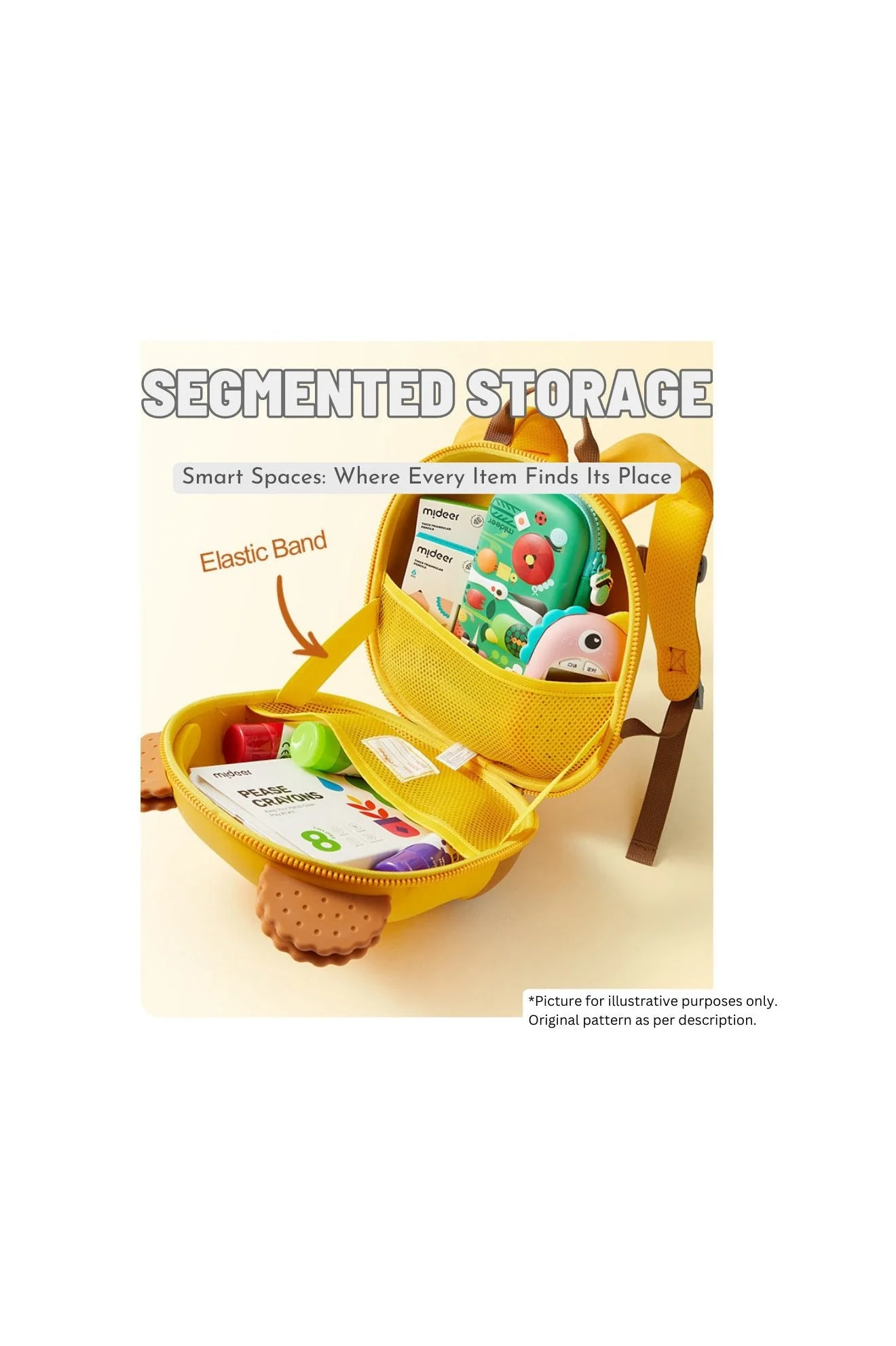 Kids Backpack - Waffle Bear - Image 3