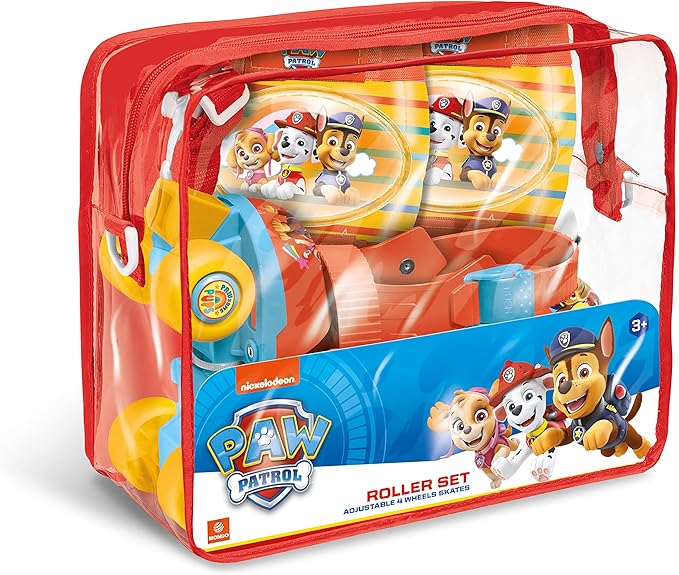 Mondo Roller 4Wheels Paw Patrol Skates Set Adjustable 22-29 - Image 3