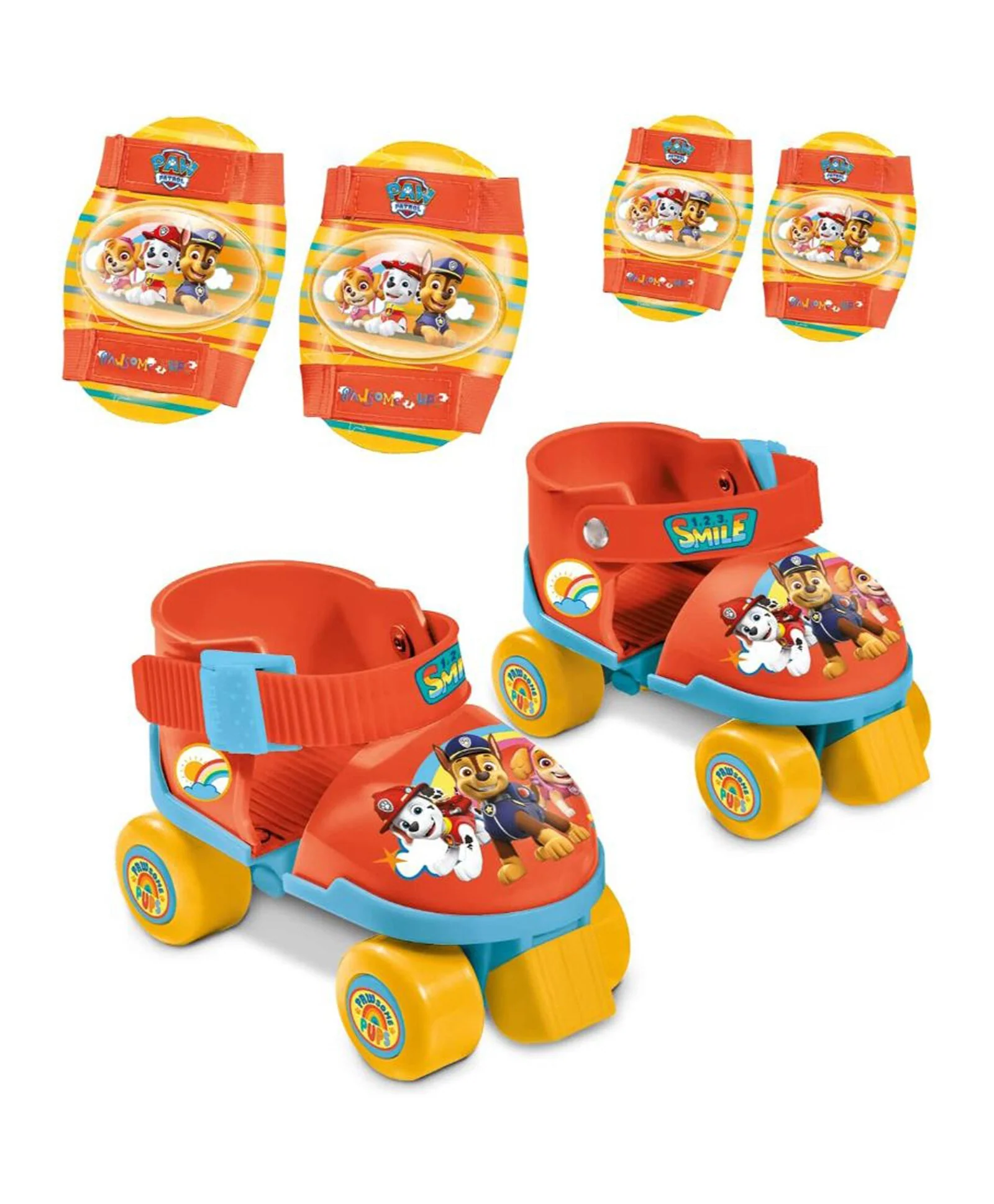 Mondo Roller 4Wheels Paw Patrol Skates Set Adjustable 22-29 - Image 4