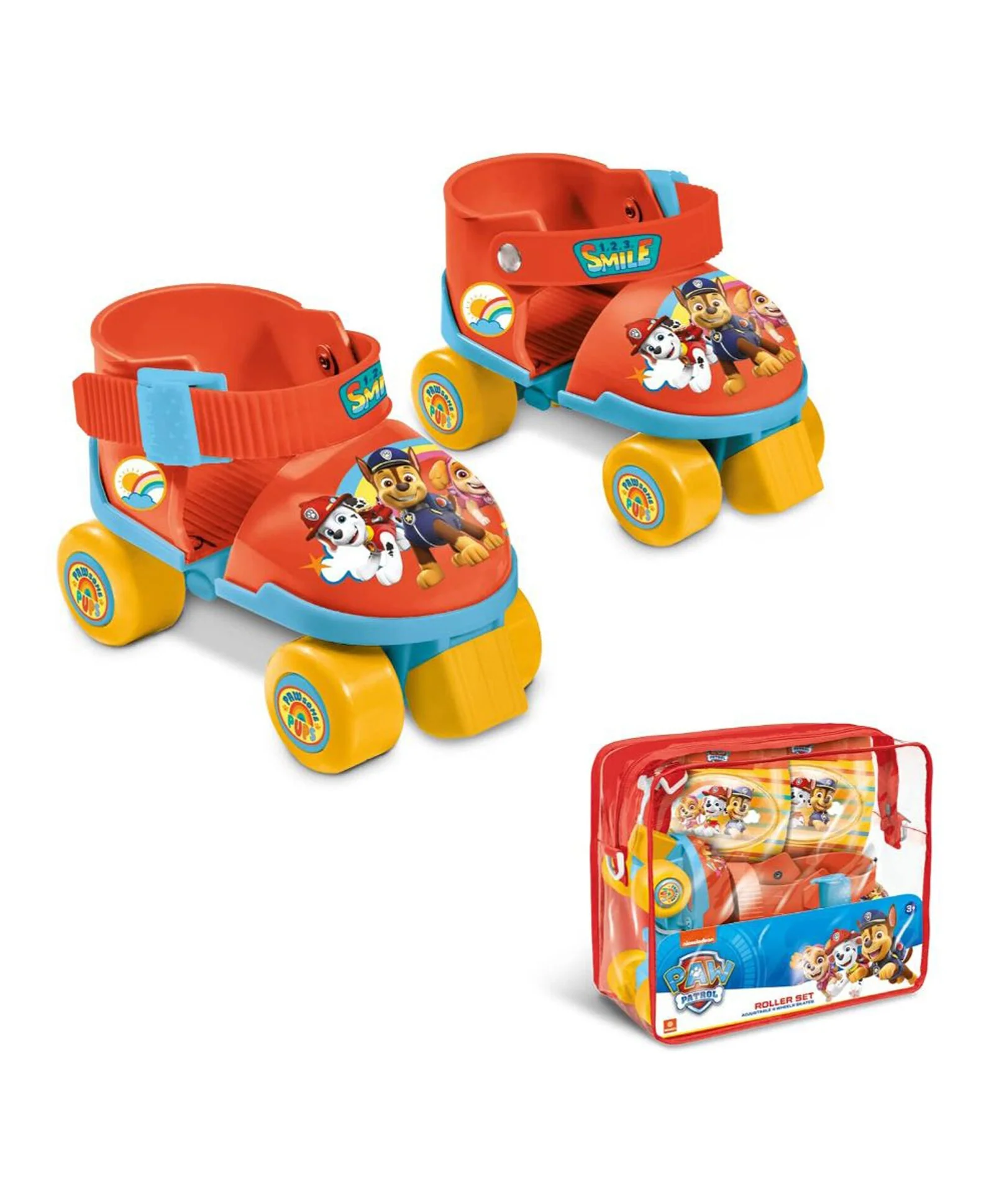 Mondo Roller 4Wheels Paw Patrol Skates Set Adjustable 22-29 - Image 6