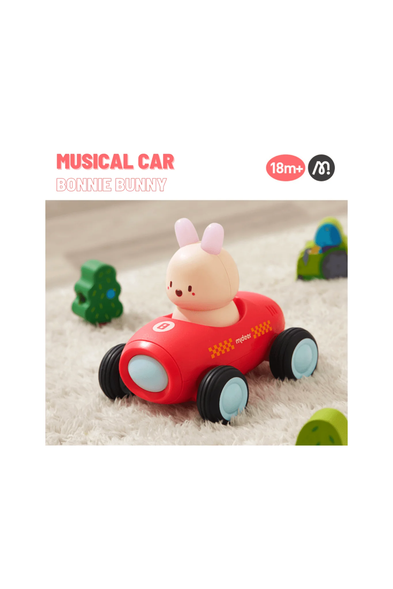 Musical Car - Bonnie Bunny - Image 6