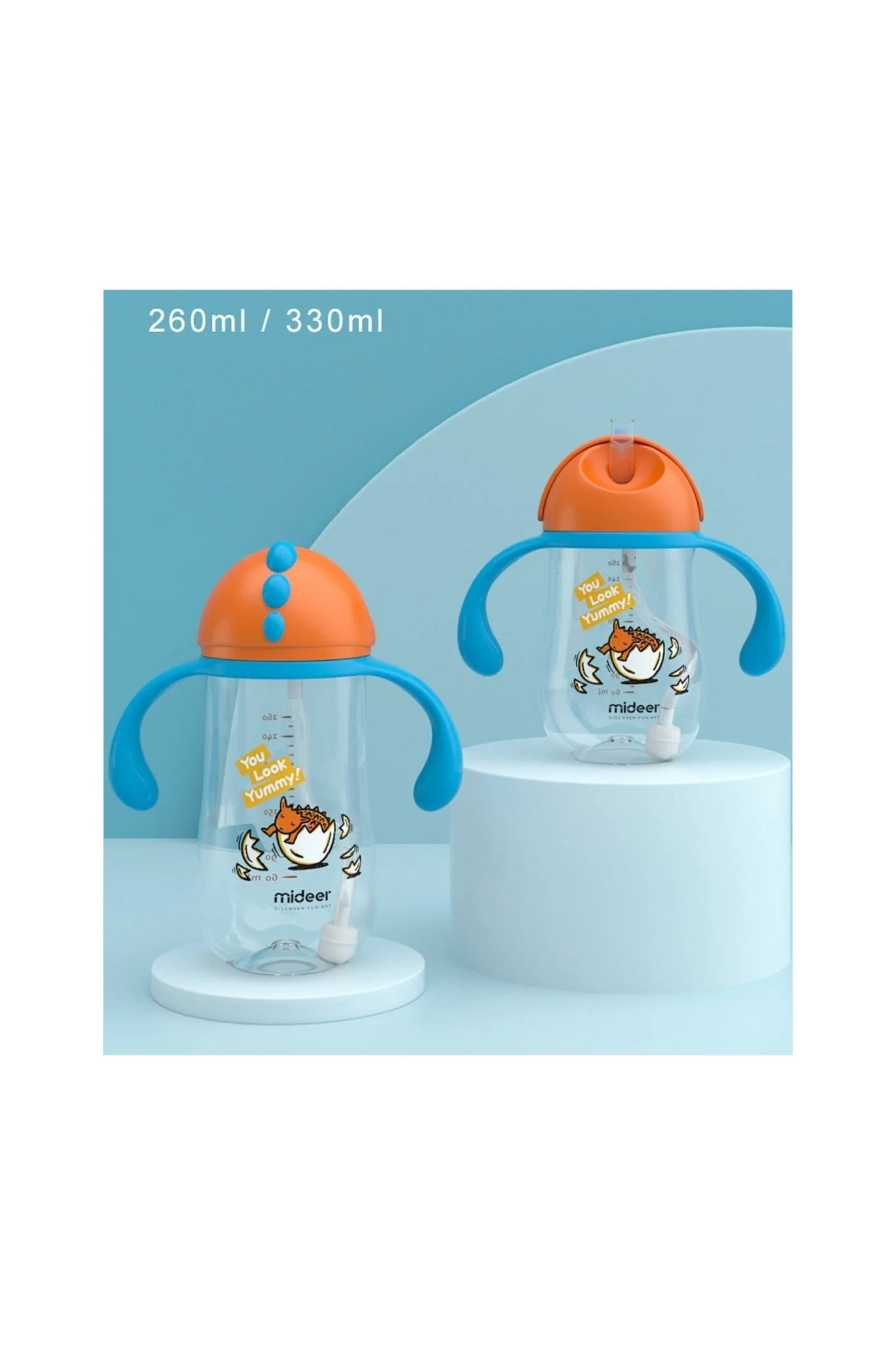 Sippy Cup - Blue (330Ml) - Image 7