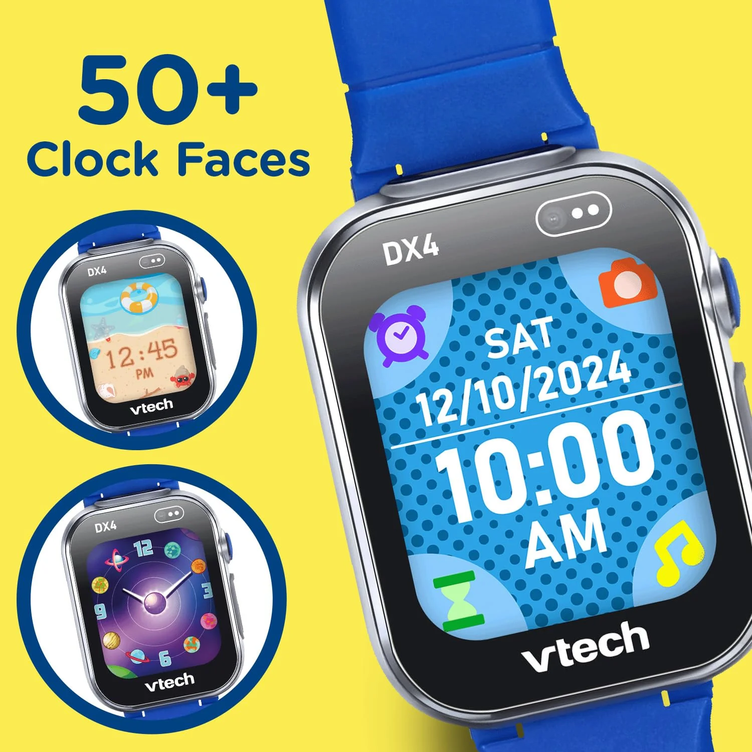 VTech Kidizoom Smartwatch DX4 Blue - Image 7