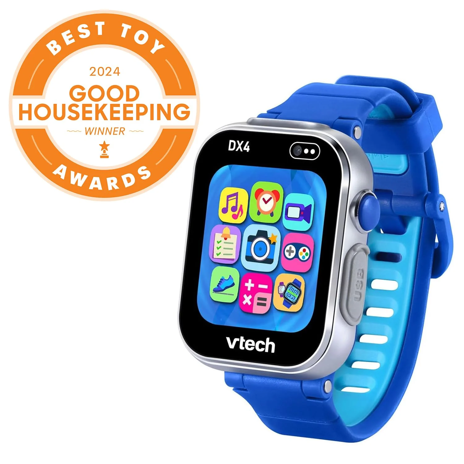 VTech Kidizoom Smartwatch DX4 Blue - Image 9