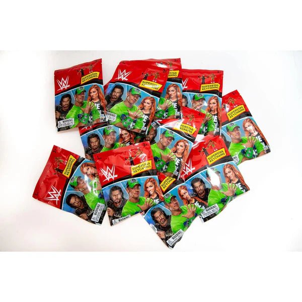 WWE 3D Figural Keychains In Foil Bag - 24pcs - Image 3
